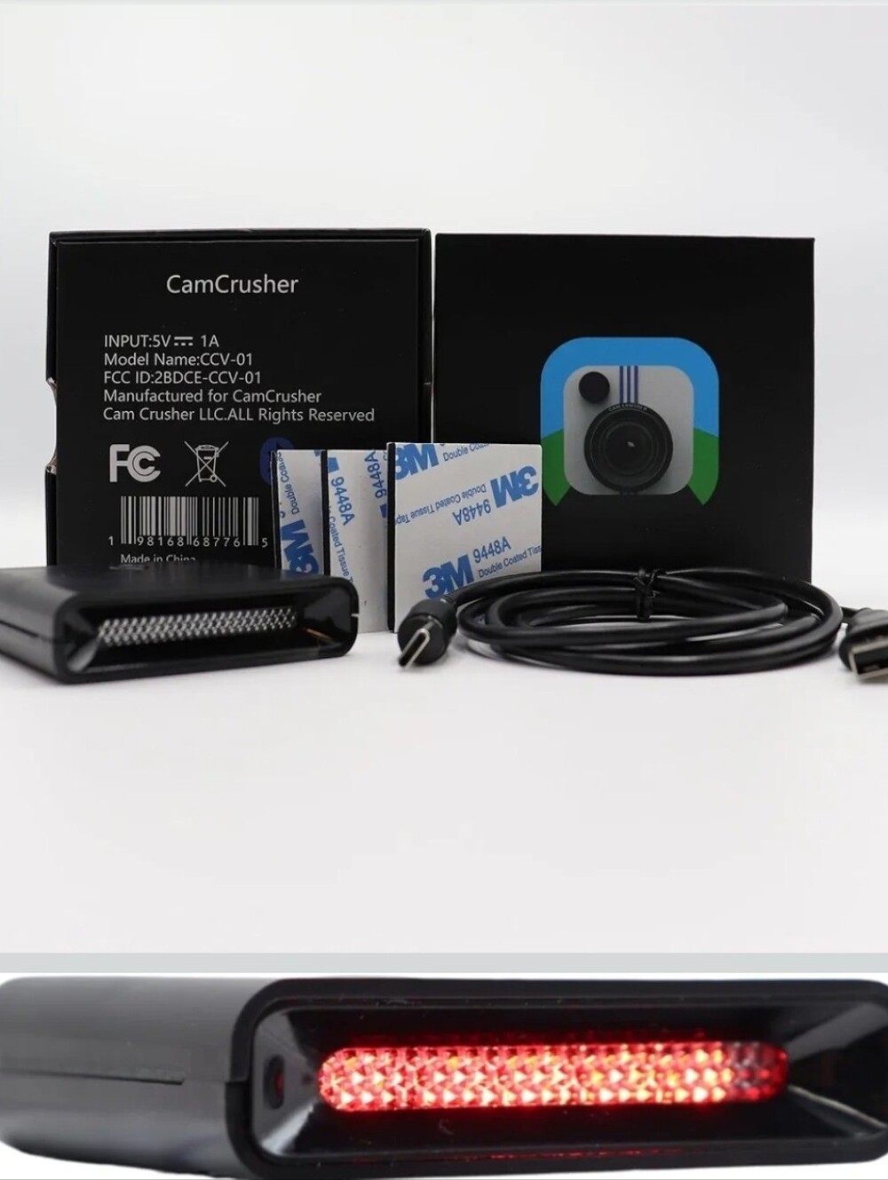 Cam Crusher Warns About Speed Cameras, Red Light Cameras in Real time via APP
